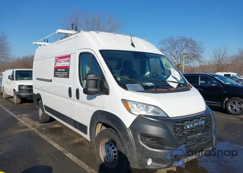 2025 Ram Promaster 2500 Tradesman High Roof 159 Wb W/Pass Seat z USA, uszkodzony, nr VIN 3C6LRVDG7SE532144